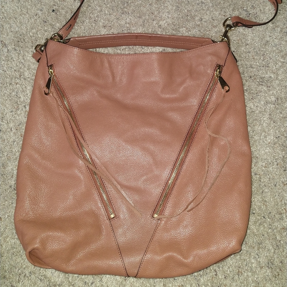 NEW Rebecca Minkoff purse, tan leather